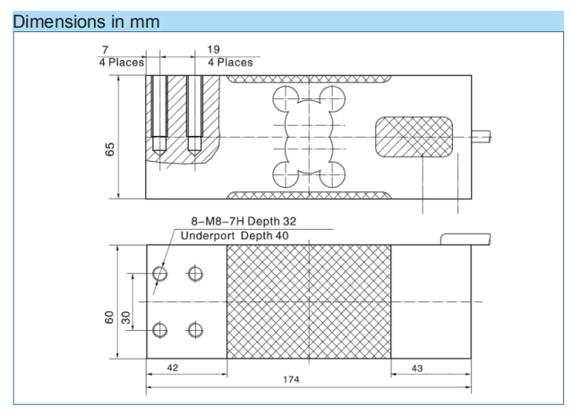 Platform Scale Wireless Load Cell