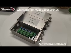 Floor weight scale 4 Loadcell Weighing Inox Junction Box