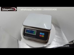Waterproof  IP68 class weight scales 15kg  capacity