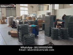 3T-5T Rated Load Mild Steel Floor Scale 0.9x1.5m For Industrial Applications