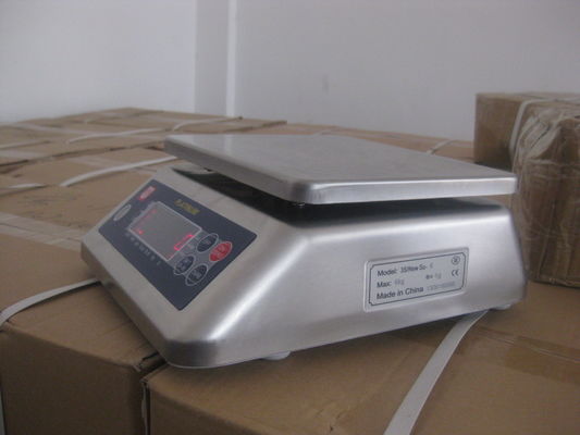 RS232 Interface ABS Pan 3kg Rechargeable Electronic Scale Machine