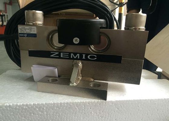 ZEMIC HM9B Weighing Load Cell 20t  30t Double Shear Beam Load Cell White Bottom For Weighbridge