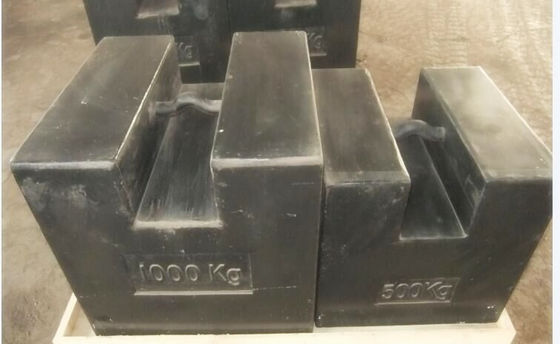 500kg M1 20kg 10kg cast iron test weight for crane, cast iron weight for elevator weight