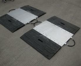 IP66 Weighbridge Portable Axle Scales Weigh Pads Hermetically Sealed
