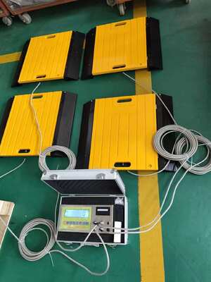 Quality  Portable Static Axle Load Weighing Device with Aluminum Alloy Body factory