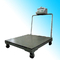 1x1m 1ton Platform Floor Scale Digital Weighing Scales With Wheels XK3190-A12E Indicator