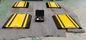 Overloading multi-axle Vehicle Scales with Low Profile portable axle weigh pads Wheel scales