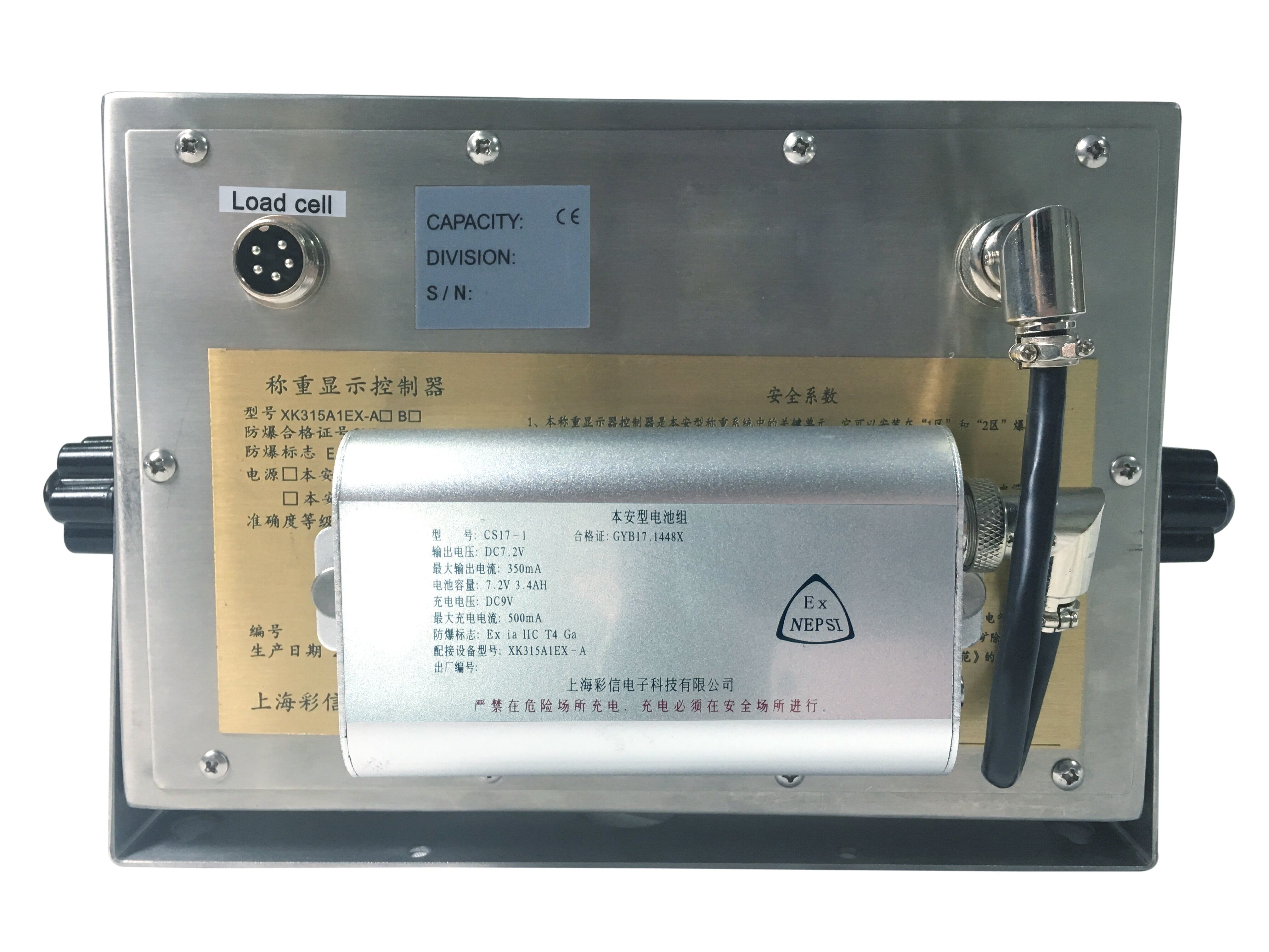 Weighing Scale Indicator Red LED Display XK315A1X For Platform Scale ...
