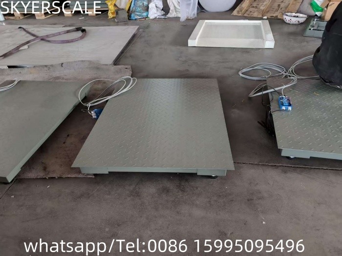 Electronic Heavy Duty Weight Scale 3 Ton 5 Ton Digital Floor Scale For ...