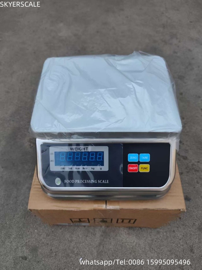 Scale Waterproof Factory Price IP68 Waterproof 30kg Digital Weighing Scale Seafood ...