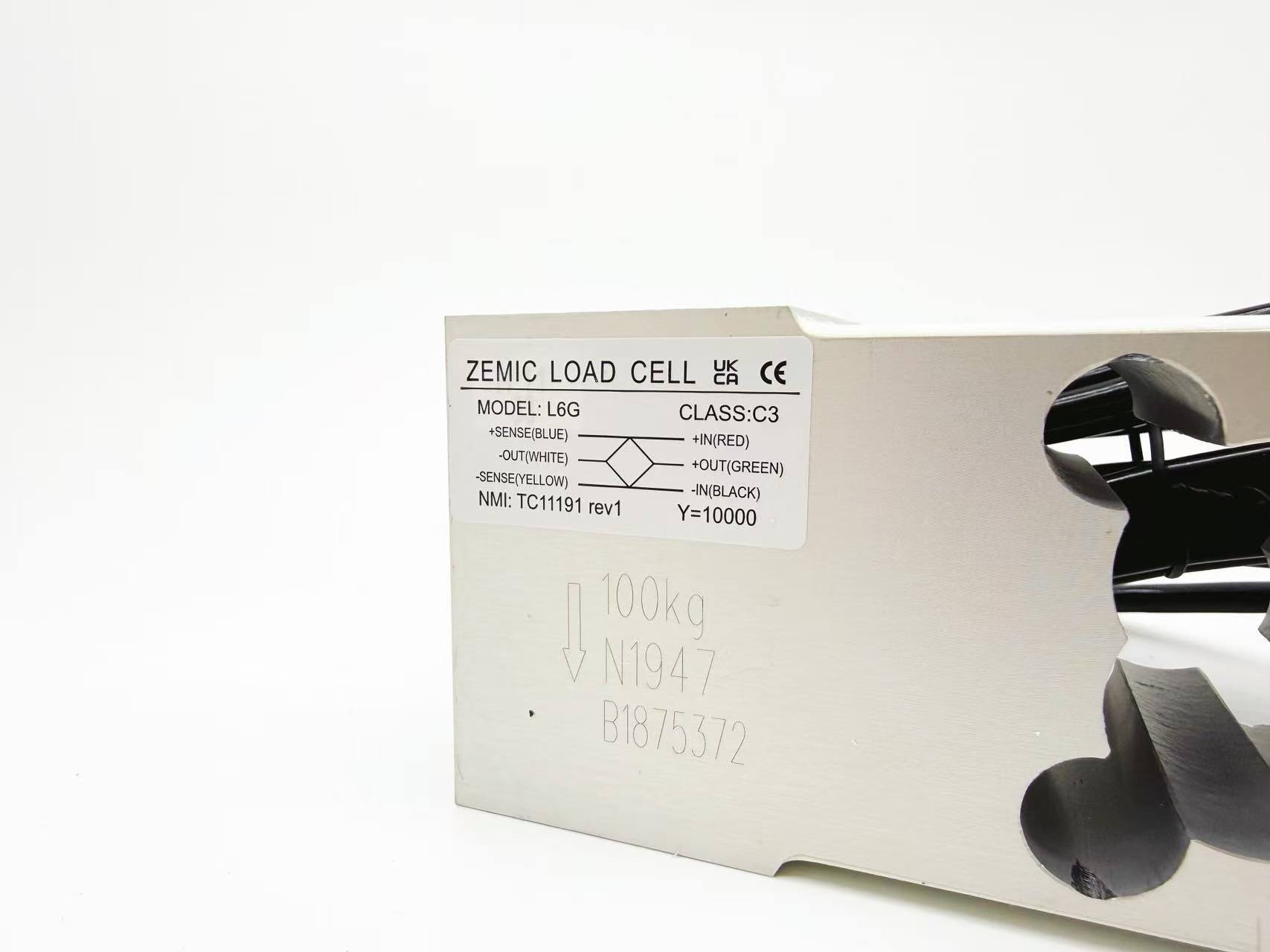 Aluminum 100kg zemic L6G Capacity IP65 Single Point Load Cell for ...