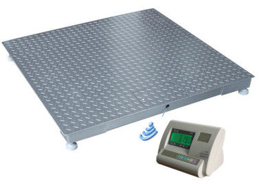1.2×1.2m 3 Tons Carbon Steel Wireless Floor Weighing Scales