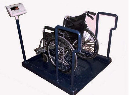Hospital 1000kg Medical Wheelchair Weighing Scales Carbon Steel