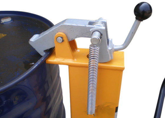 250kg Adjustable Height Oil Drum Trolley With Weighing Scale