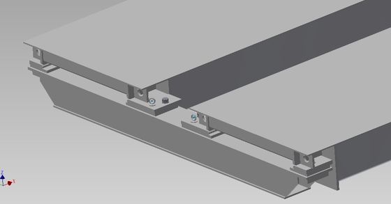 3×16m 100 Ton Q235B Steel Heavy Duty Truck Scales