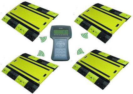 Digital Aluminum Alloy 4PCS Wireless Portable Axle Scales weight scales