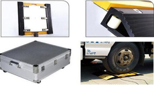 Digital Aluminum Alloy 4PCS Wireless Portable Axle Scales weight scales