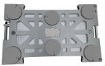LED LCD Integrated Portable Axle Scales With Strain Gauge