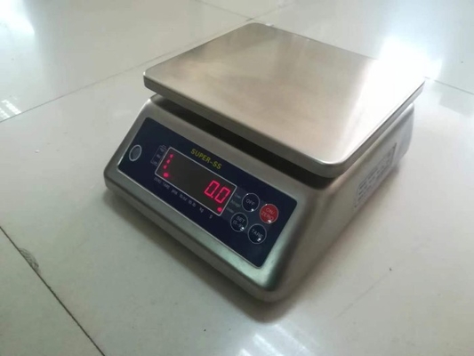 Electronic Digital Waterproof  Weight Scale Stainless Steel Digital Weighing Table Bench Scale Super-ss 15kg