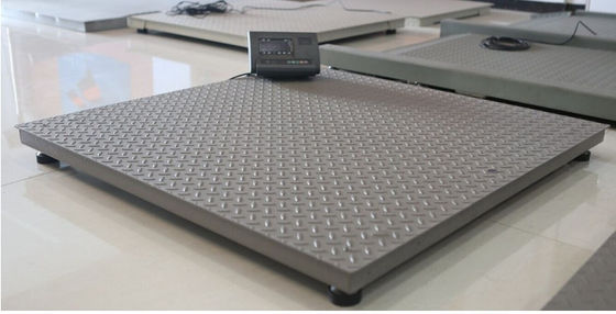 5000lbs Mild Steel Digital Floor Weighing Scales 1.2x1.2m