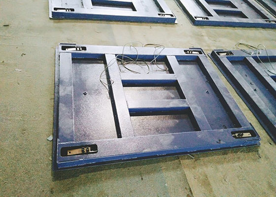 5000lbs Mild Steel Digital Floor Weighing Scales 1.2x1.2m