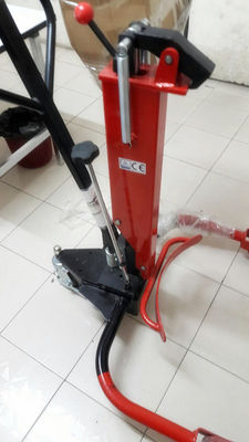 250kg Adjustable Height Oil Drum Trolley With Weighing Scale