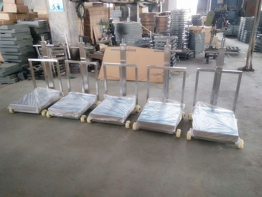 Movable 60×80cm 500kg Bench Weighing Scale With Wheels