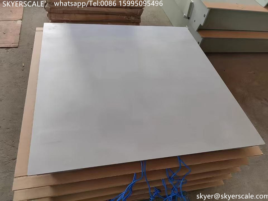 High Precision 1.2x1.2m 3 Ton Stainless Steel Digital weighing floor scale