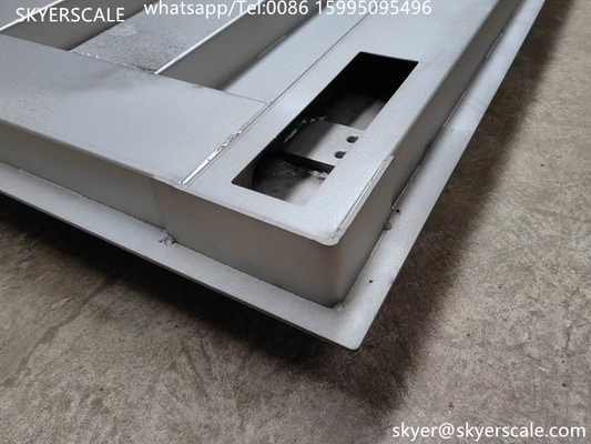 High Precision 1.2x1.2m 3 Ton Stainless Steel Digital weighing floor scale