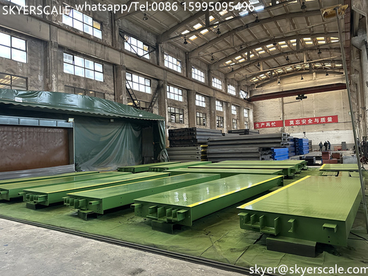 80 Ton 3x18m Weighbridge Scale Vehicles Accurate Weight Measurement Solution