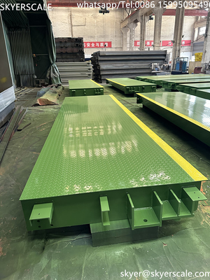 80 Ton 3x18m Weighbridge Scale Vehicles Accurate Weight Measurement Solution