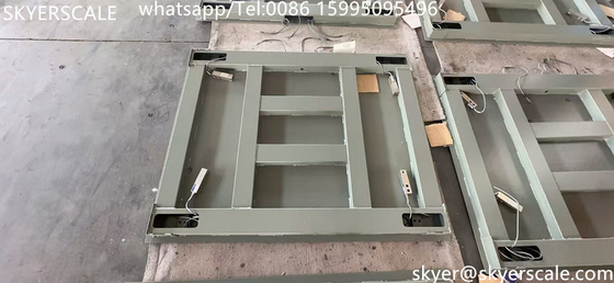 Industrial 5000kg Digital Weighing Floor Scale 1.2x1.5m with cheap price