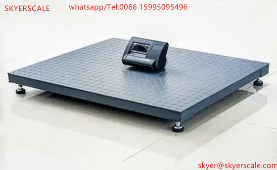 1.2x1.2m 2Ton Machine Wire Platform Industrial Digital Weighing Scale With A12 Display Type