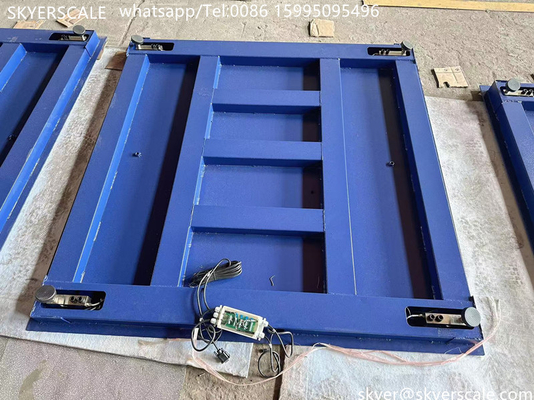 Industrial 5 Ton Capacity Carbon Steel Platform Scale With A12E Indicator Display Type A12 Or Other Optional