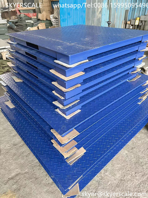 Industrial 5 Ton Capacity Carbon Steel Platform Scale With A12E Indicator Display Type A12 Or Other Optional