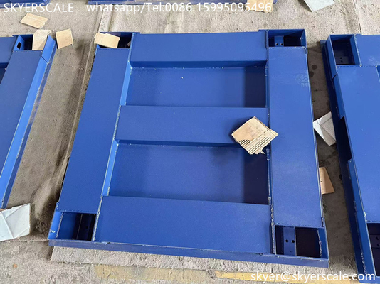 Zemic H8C Load Cell 1x1m 5Ton Heavy Duty Industrial Floor Scale With Carbon Steel Platform