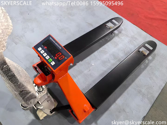Hydraulic Hand Pallet Weighing Forklift Scale 2000kg  Industrial Weighing Scale