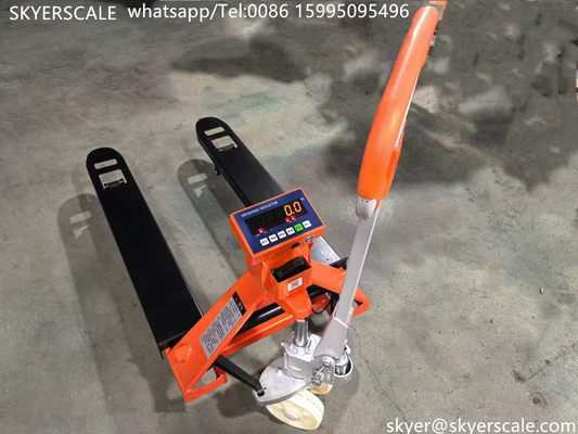 Hydraulic Hand Pallet Weighing Forklift Scale 2000kg  Industrial Weighing Scale