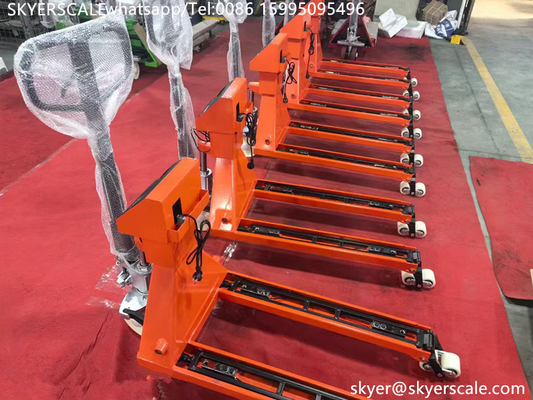 Hydraulic Hand Pallet Weighing Forklift Scale 2000kg  Industrial Weighing Scale