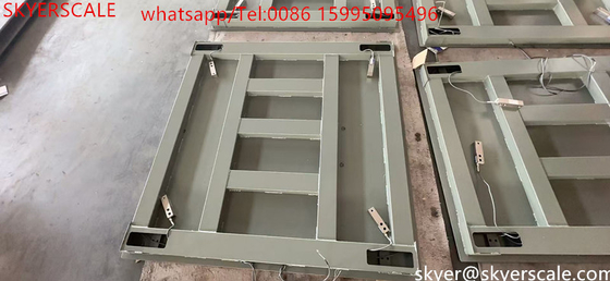 1.5mx1.5m 3ton Industrial Weighing Scale Digital Electronic Platform Weighing Floor Scale
