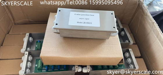 Stainless Steel 4 Way Load Cell Digital Summing Junction Box