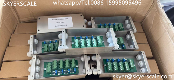 Stainless Steel 4 Way Load Cell Digital Summing Junction Box
