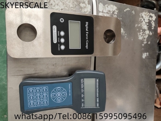 50 Ton Force Test Wireless Load Cell Tension Links Dynamometer
