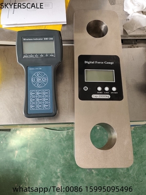 50 Ton Force Test Wireless Load Cell Tension Links Dynamometer
