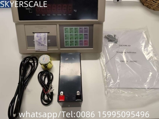 A9P Indicator With Printer Stock Live Stock Scale Weighing Indicator