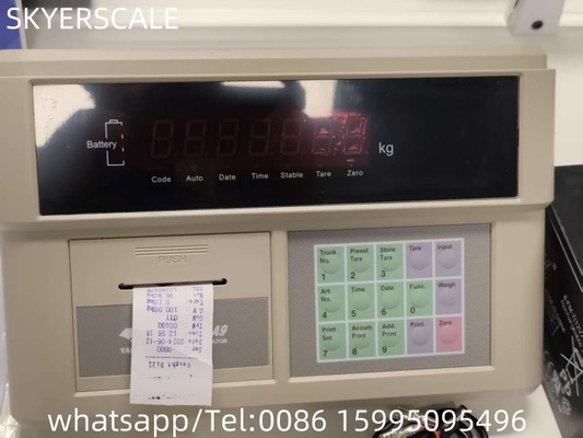 A9P Indicator With Printer Stock Live Stock Scale Weighing Indicator