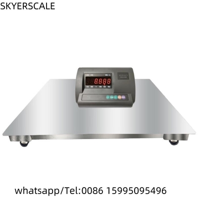 Balanza Digital Weight Machine Inox Electronic Scale Basculas Industrial 3t Floor Platform Weighing Scales