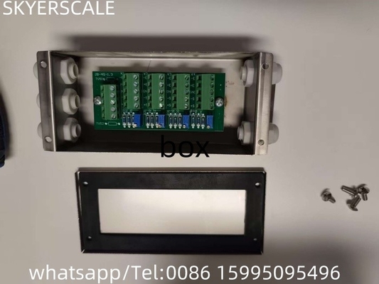 Floor Weight Scale 4 Loadcell Weighing Inox Junction Box