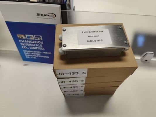 Floor Weight Scale 4 Loadcell Weighing Inox Junction Box
