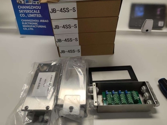 Floor Weight Scale 4 Loadcell Weighing Inox Junction Box